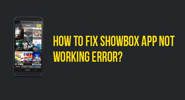 showbox avg update error